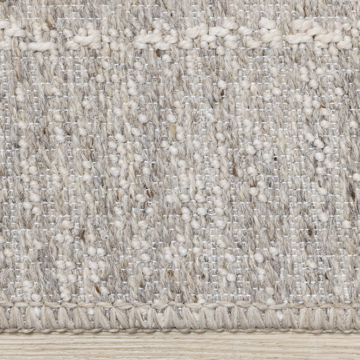 Beige Lines Flat-Weave Area Rug