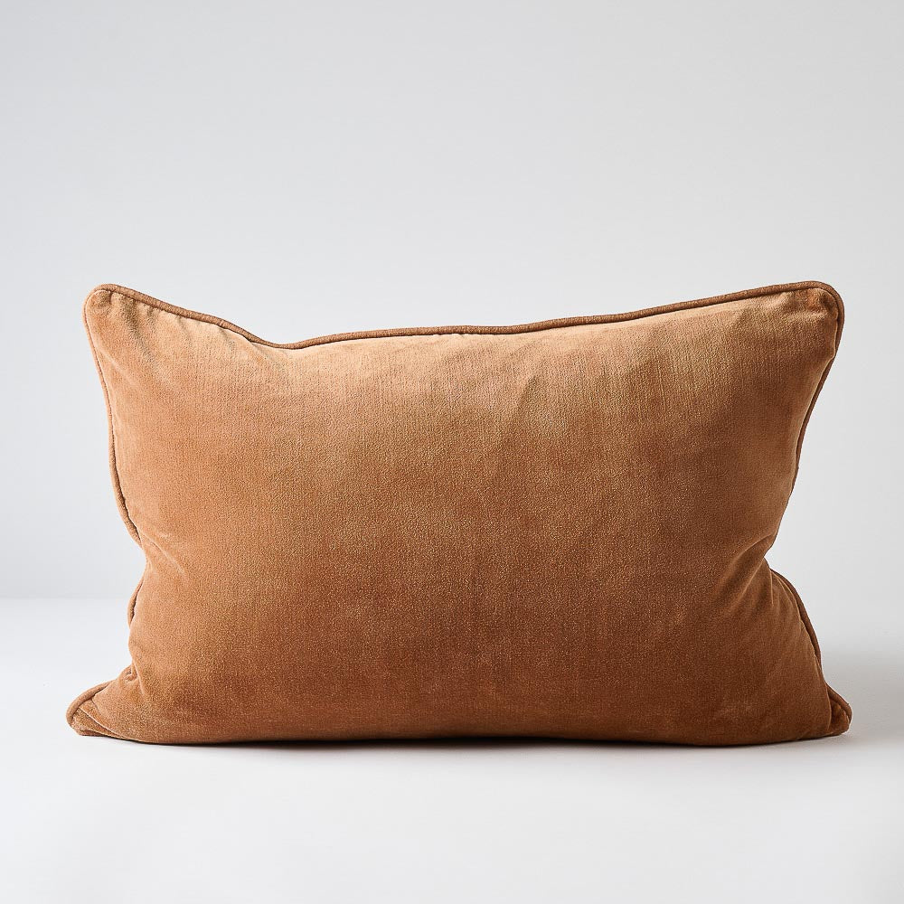 Nutmeg Velvet Cushion