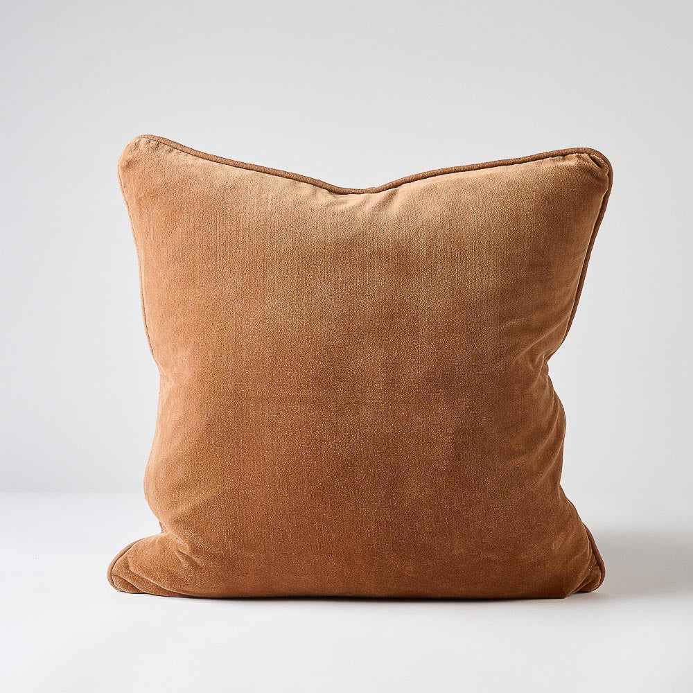 Nutmeg Velvet Cushion